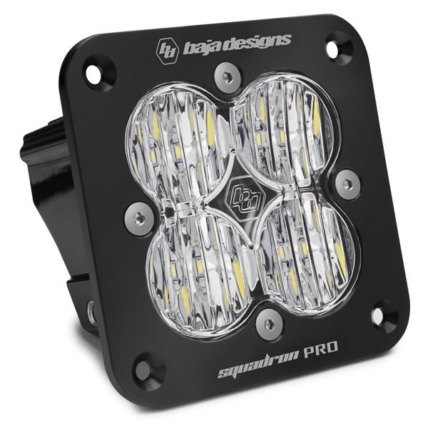 Baja Designs - 491005 - Squadron Pro Black Flush Mount LED Auxiliary Light Pod