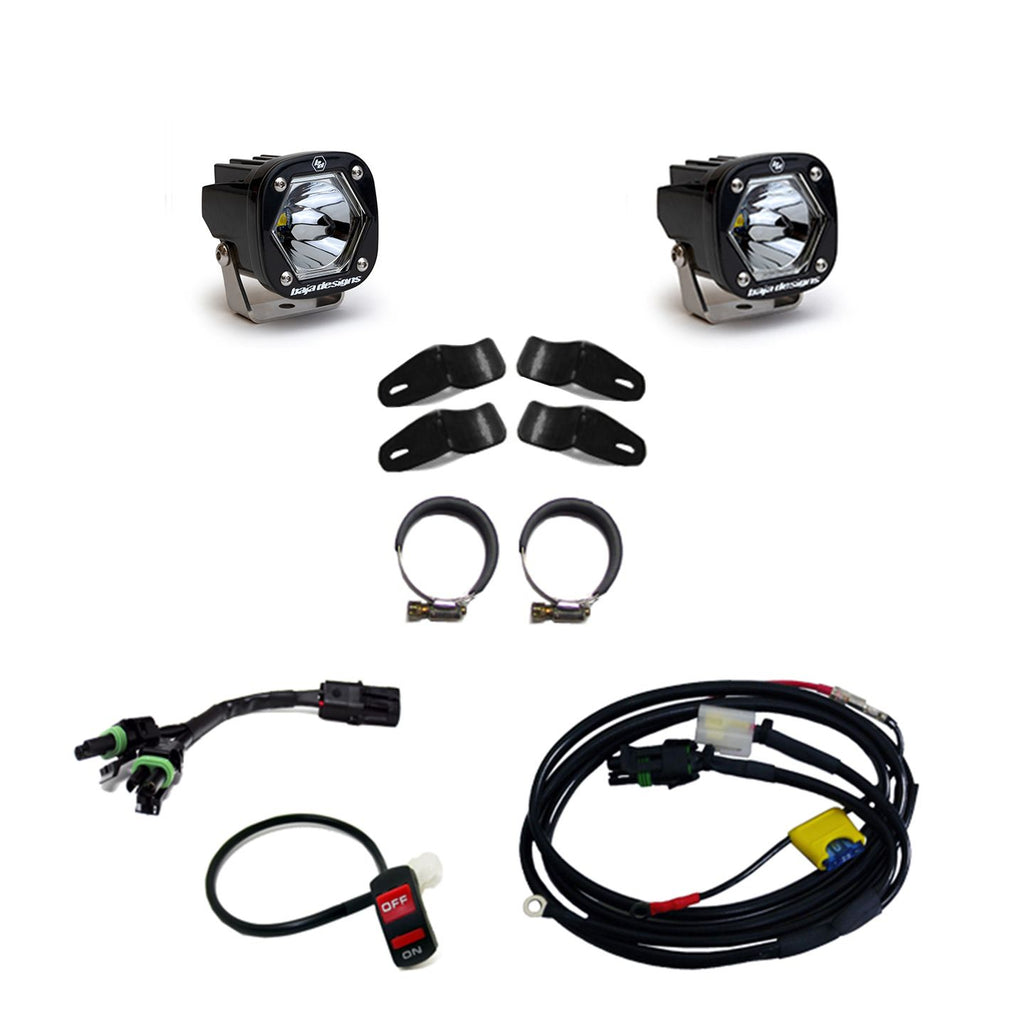 Baja Designs - 507096 - Moto S1 Auxiliary Light Kit