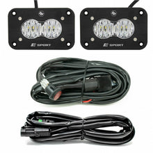 Load image into Gallery viewer, Baja Designs - 547807 - S2 Sport Black Flush Mount LED Light Pod Reverse Kit