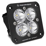 Baja Designs - 551001 - Squadron Sport Black Flush Mount LED Auxiliary Light Pod
