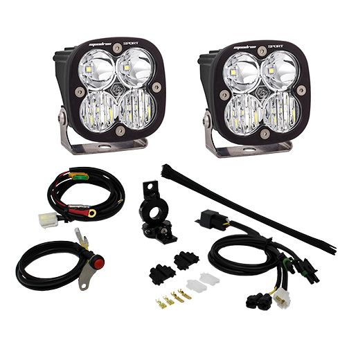 Baja Designs - 557083 - Adventure Bike Squadron Sport Auxiliary Light Kit