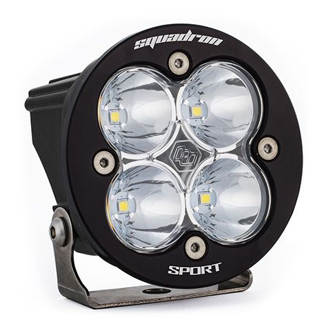 Baja Designs - 580001 - Squadron-R Sport Black LED Auxiliary Light Pod