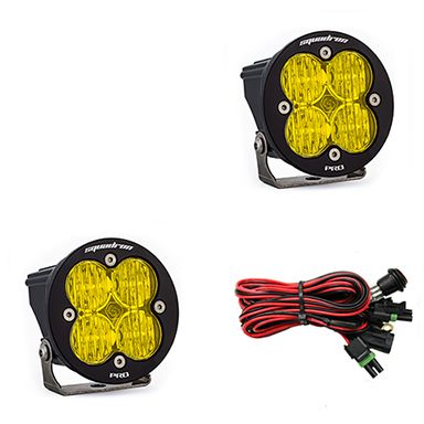 Baja Designs - 597815 - Squadron-R Pro Black LED Auxiliary Light Pod Pair