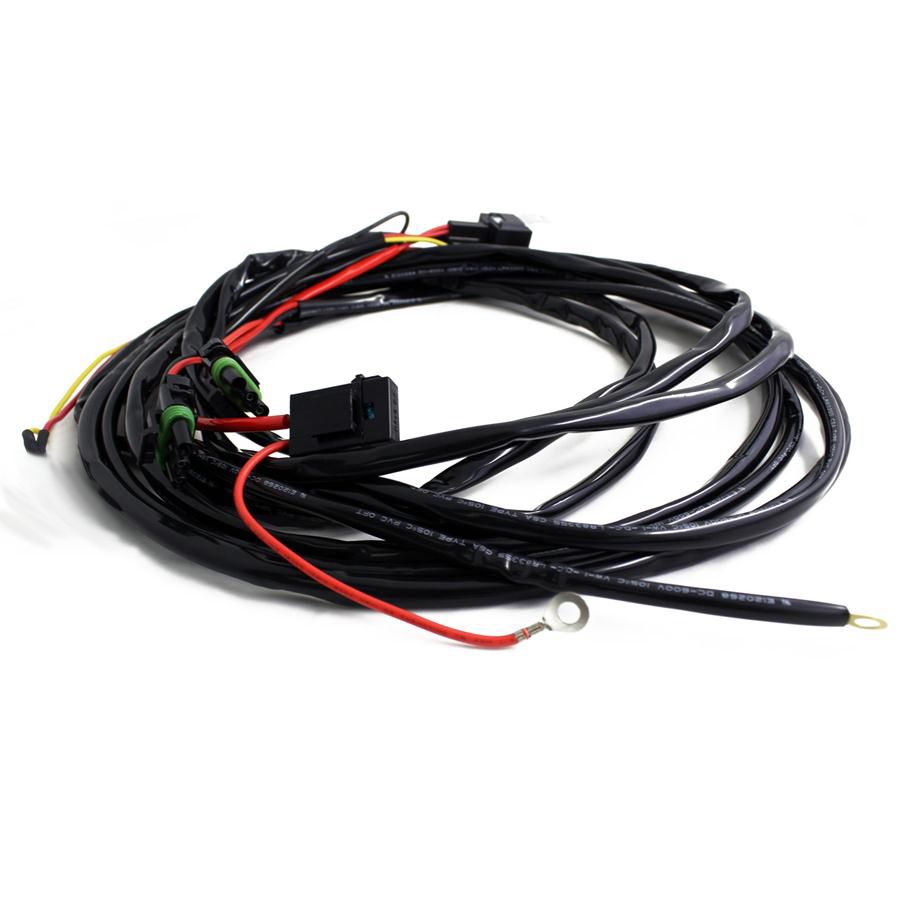 Baja Designs - 640163 - OnX6/S8/XL 3-Pin Hi-Beam 2-Light Max (150 Watts) Wiring Harness