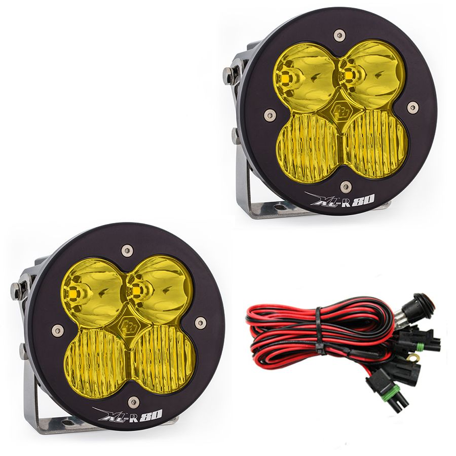 Baja Designs - 767813 - XL-R 80 LED Auxiliary Light Pod Pair