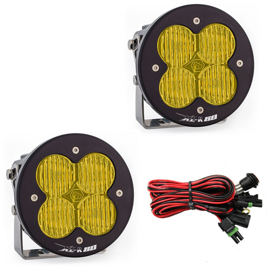 Baja Designs - 767815 - XL-R 80 LED Auxiliary Light Pod Pair