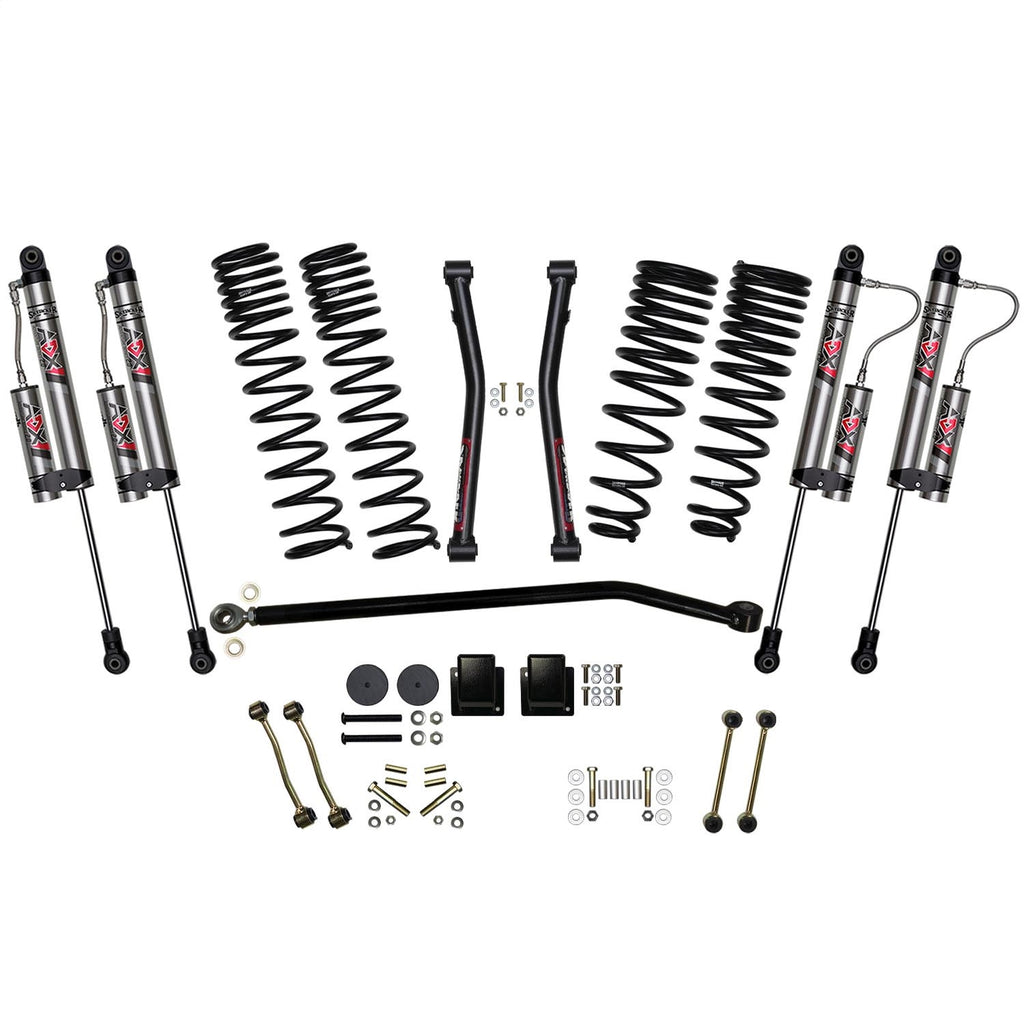 Skyjacker 3.5 in. Suspension Lift System With ADX 2.0 Remote Reservoir Shocks. G351RKXLTD