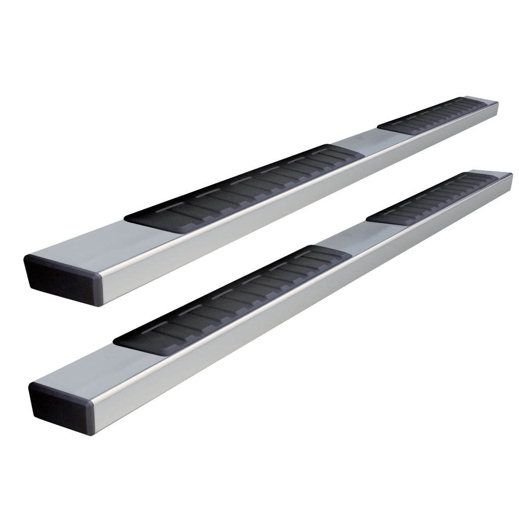 Big Country Truck Accessories 397876 - 6 WIDESIDER II Platinum Side Bars - BARS ONLY - Polished Stainless Steel