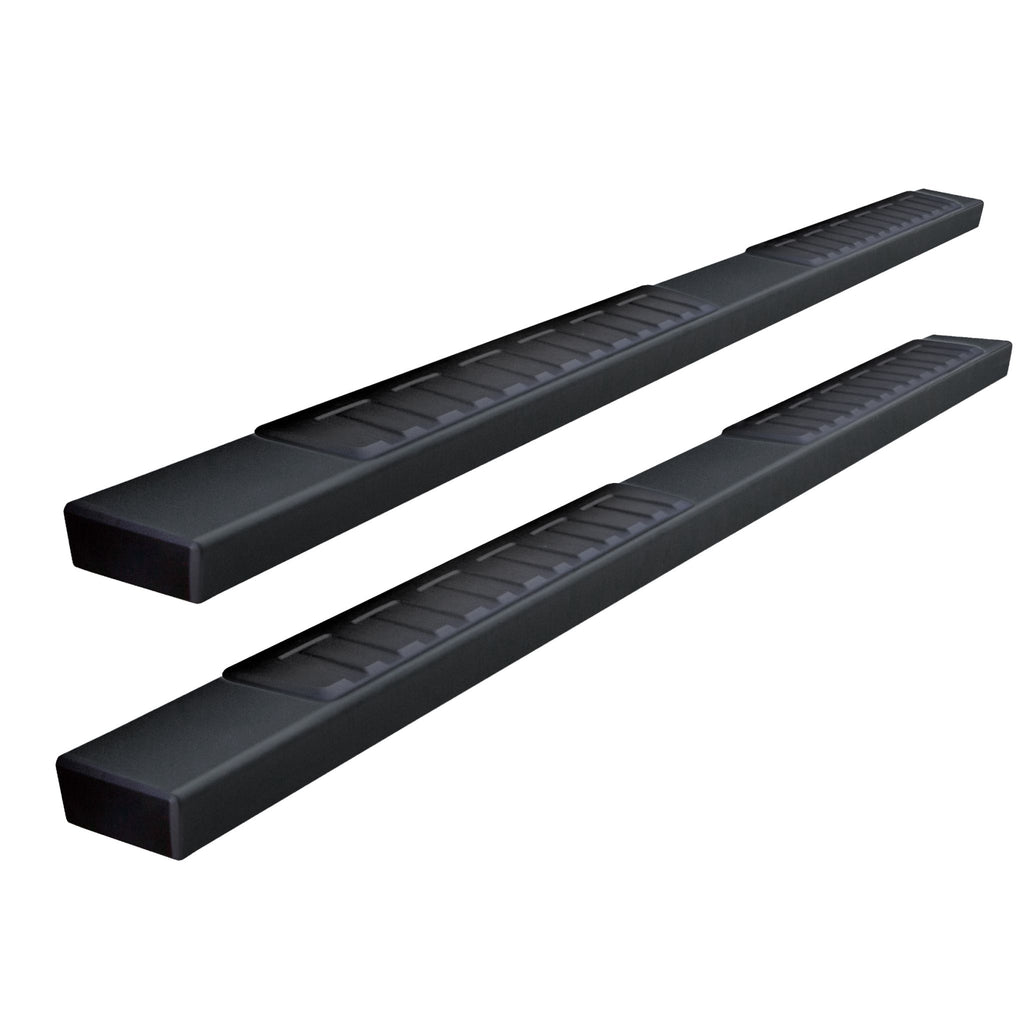 Big Country Truck Accessories 397870 - 6 WIDESIDER II Platinum Side Bars - BARS ONLY - Textured Black