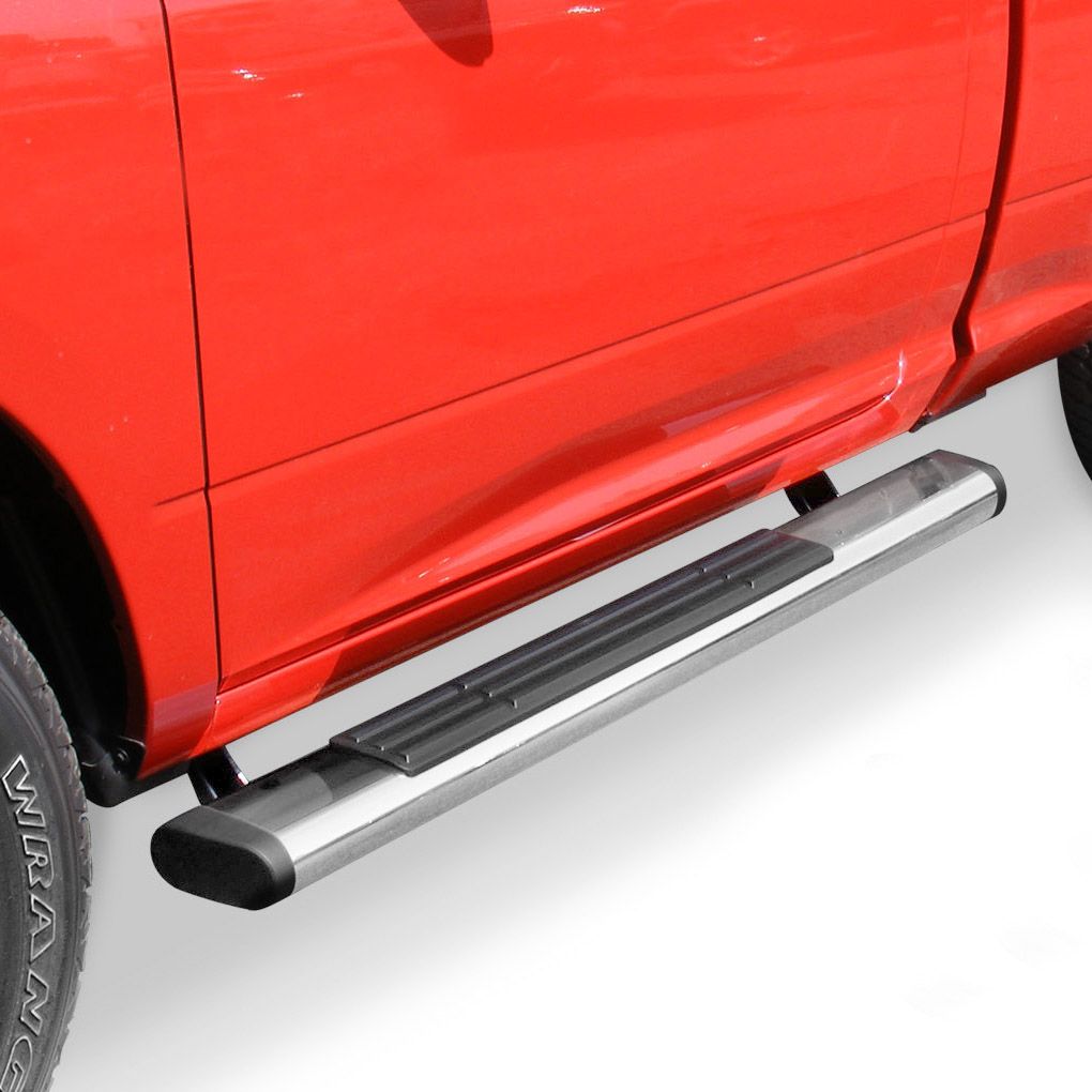 Big Country Truck Accessories 396526 - 6 WIDESIDER Platinum Side Bars - BARS ONLY - Polished Stainless Steel