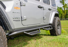 Load image into Gallery viewer, N-Fab Podium LG-W2W (2 Steps)-18-23 Wrangler JL 4Dr-TX Blk HPJ1866-TX