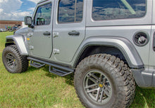 Load image into Gallery viewer, N-Fab Podium LG-W2W (2 Steps)-18-23 Wrangler JL 4Dr-TX Blk HPJ1866-TX