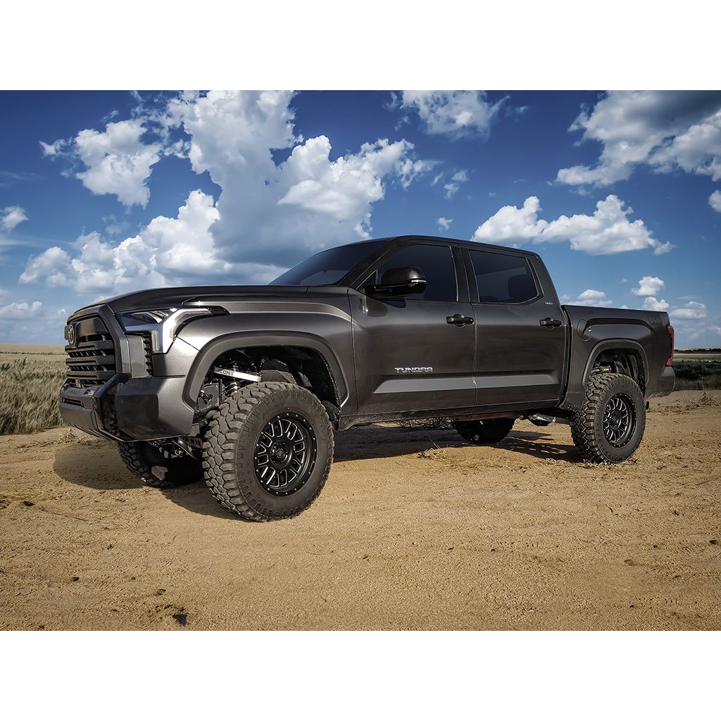 ICON 2022-2023 Toyota Tundra, 6 Lift Stage 2 Suspension System with Billet Upper Control Arms