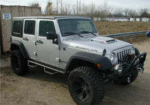 Load image into Gallery viewer, N-Fab Nerf Step-W2W (2 Stps)-07-18 Wrangler JK 4Dr-TX Blk J0764