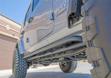 Load image into Gallery viewer, N-Fab RKR Rails-Cab Len (2 Steps)-18-23 Wrangler JL 4Dr-TX Blk J184RKR