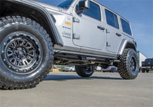 Load image into Gallery viewer, N-Fab RKR Step Sys-Full Len (1 Stp Mnts/1 Stp)-18-23 Wrangler JL 4Dr-TX Blk J184RKRS4