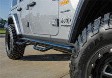 Load image into Gallery viewer, N-Fab Nerf Step-W2W (2 Stps)-18-23 Wrangler JL 4Dr-Gloss Blk J1866-GB