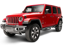 Load image into Gallery viewer, N-Fab Nerf Step-W2W (2 Stps)-18-23 Wrangler JL 4Dr-Gloss Blk J1866-GB