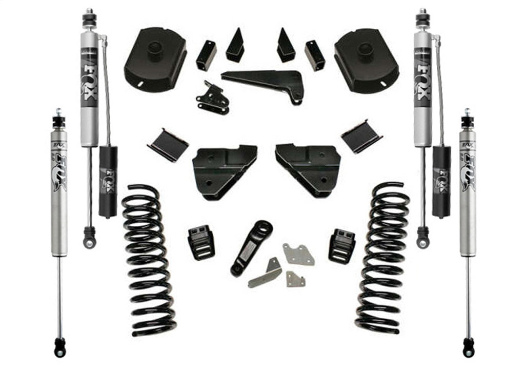 Superlift 4in. Lift Kit w/FOX 2.0 Res Shocks-14-18 Ram 2500 4WD Diesel w/out Radius Arms K124FX