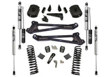 Superlift 4in. Lift Kit w/FOX 2.0 Res Shocks-14-18 Ram 2500 4WD Diesel w/Radius Arms K125FX