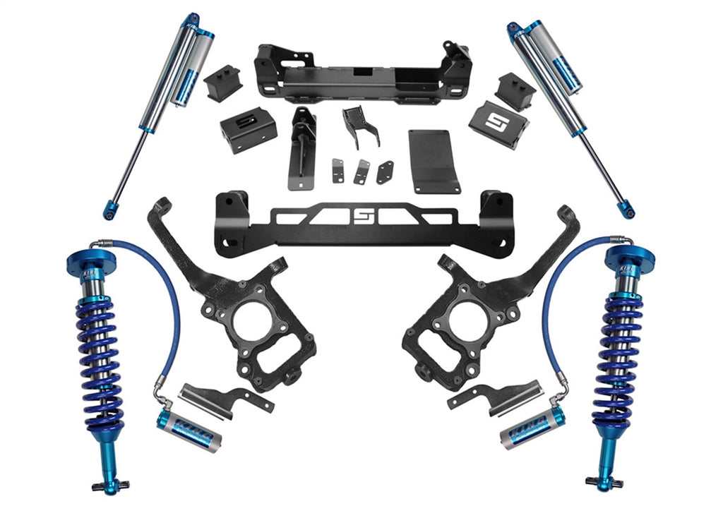 Superlift 6in. King Edition Lift Kit-21-23 F150 4WD w/Kng Frt Coilovers/King Res Rr Shocks K130KG