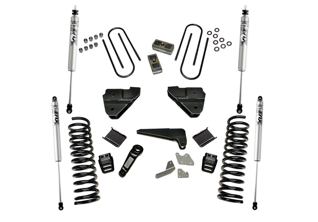 Superlift 4in. Lift Kit w/FOX Shocks-13-18 Ram 3500 4WD Diesel w/out Radius Arms K146F