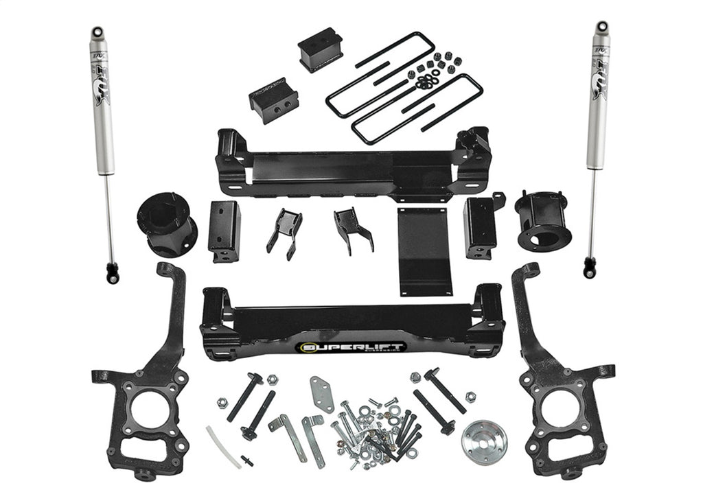 Superlift 4.5in. Lift Kit w/FOX Shocks-09-14 F150 4WD K178F