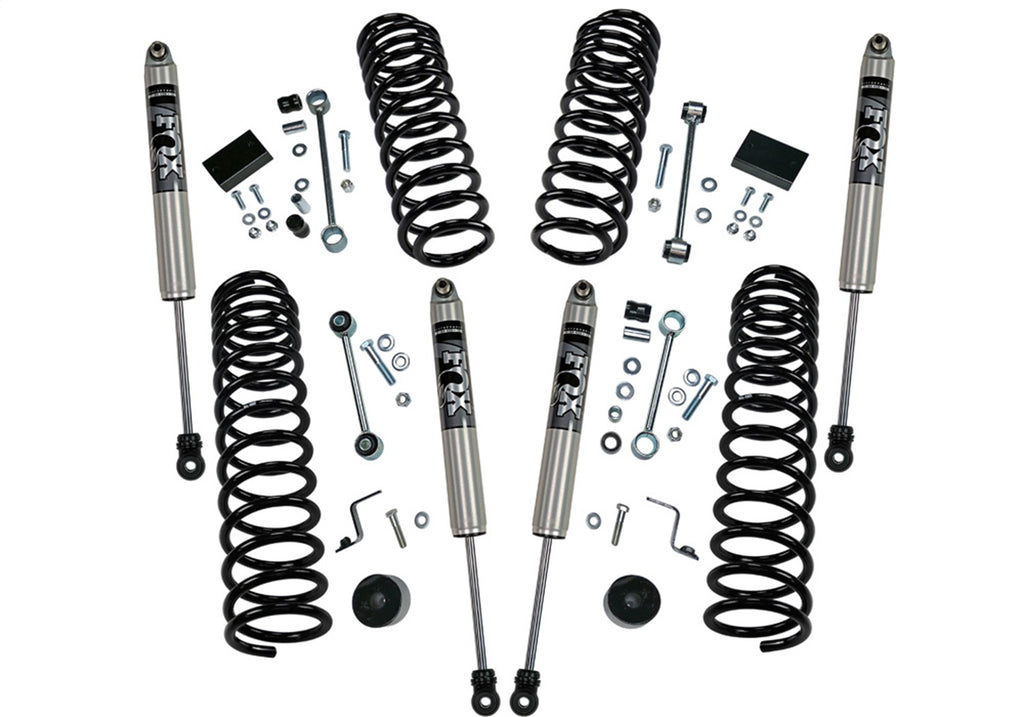 Superlift Dual Rate Coil 2.5in. Lift Kit w/Fox Shocks-18-23 Wrangler JL-4 door K183F