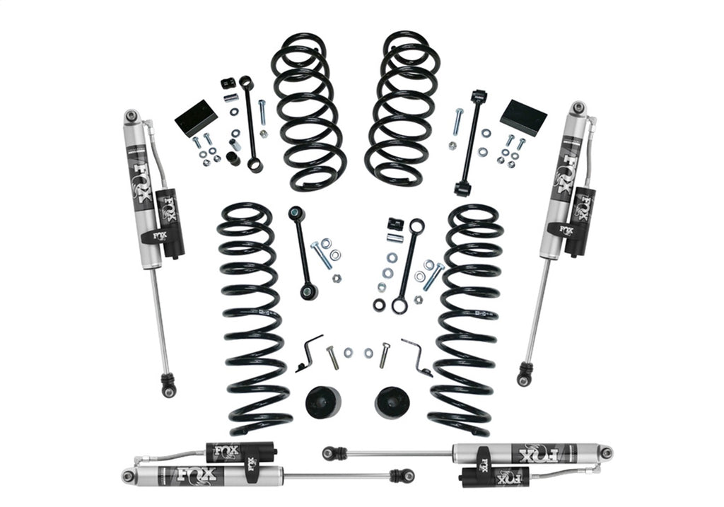 Superlift 2.5in. Dual Rate Coil Lift Kit w/Fox 2.0 Res Shocks-18-23 Wrangler JL 4WD-2Dr K185FX