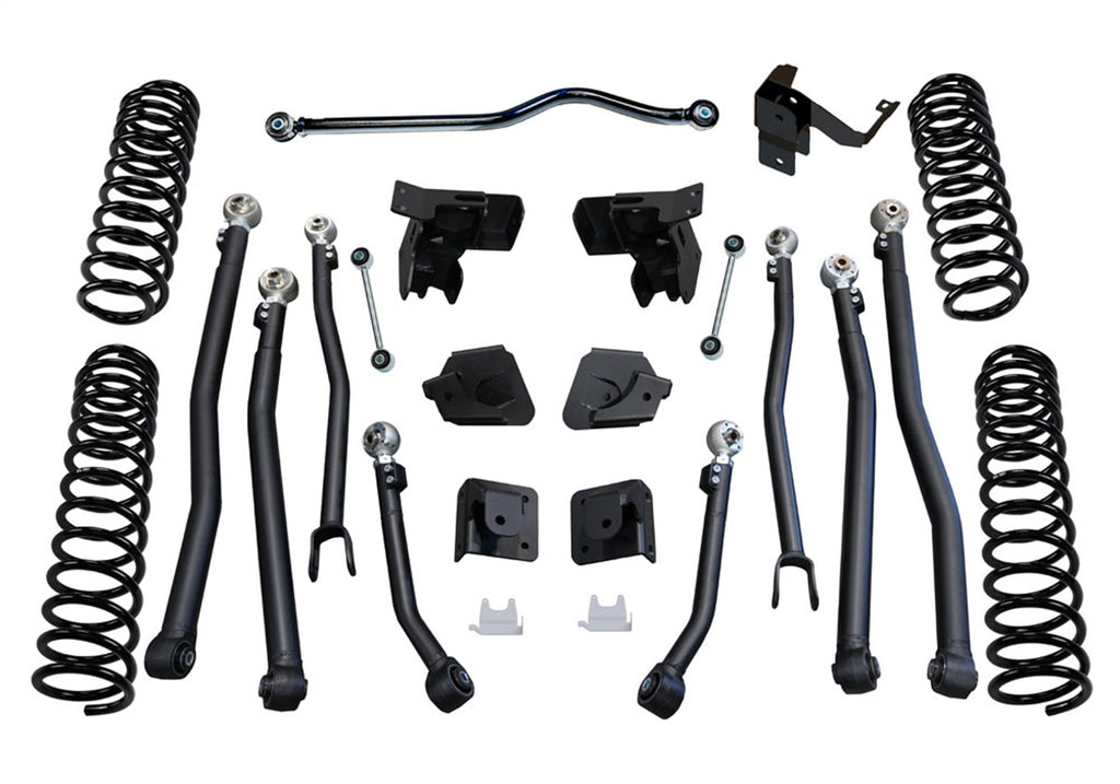 Superlift 4in. Rock Runner Series Lift Kit-07-18 Wrangler JK-4-door-w/FOX Shocks K201F