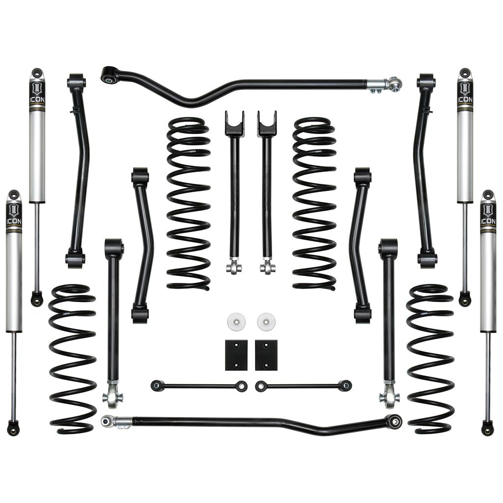 18-UP JEEP JL 2.5 STAGE 4 SUSPENSION SYSTEM