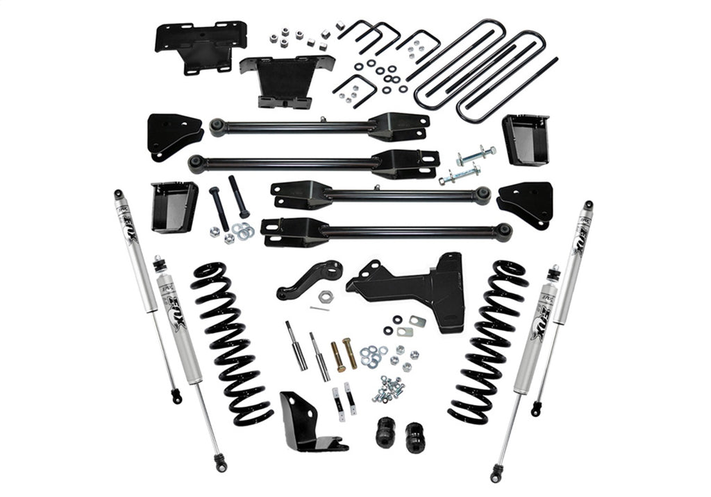 Superlift 6in. Lift Kit w/FOX Shocks-05-07 F250/350 4WD Diesel w/4-Link Arms K231F