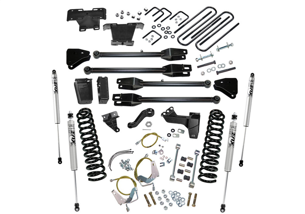 Superlift 6in. Lift Kit w/FOX Shocks-08-10 F250/350 4WD Diesel w/4-Link Arms K234F