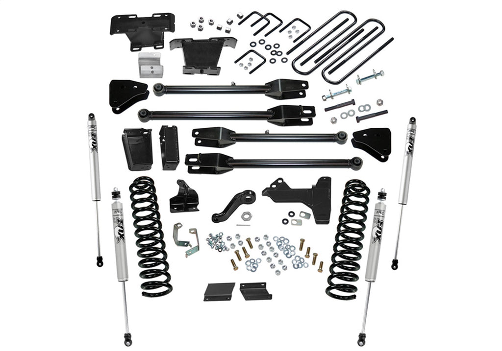 Superlift 6in. Lift Kit w/FOX Shocks-11-16 F250/350 4WD Diesel w/4-Link Arms K237F