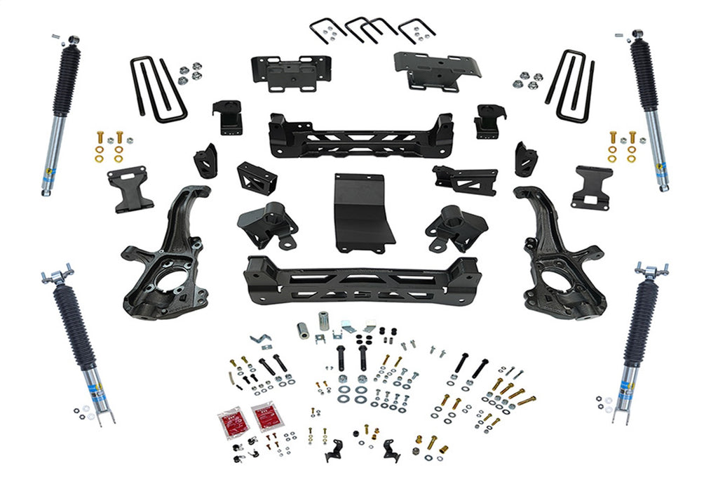 Superlift 6in. Lift Kit-20-22 Silv/Sierra 2500/3500HD 4WD-Knuckle Kit w/Bilstein Shocks K255B