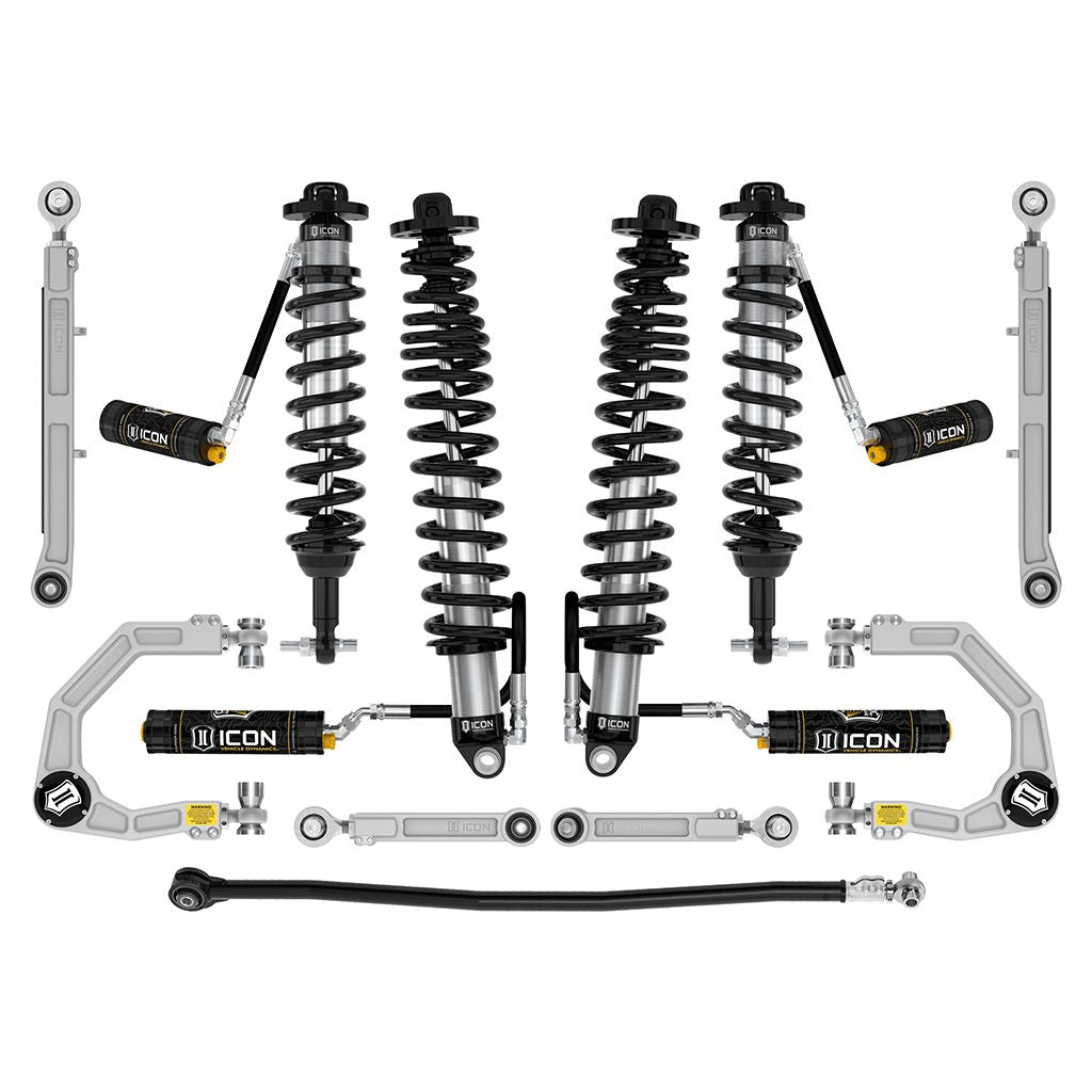 ICON 2021-2023 Bronco Sasquatch, 2-3 Lift, Stage 7 Suspension System, Billet UCA