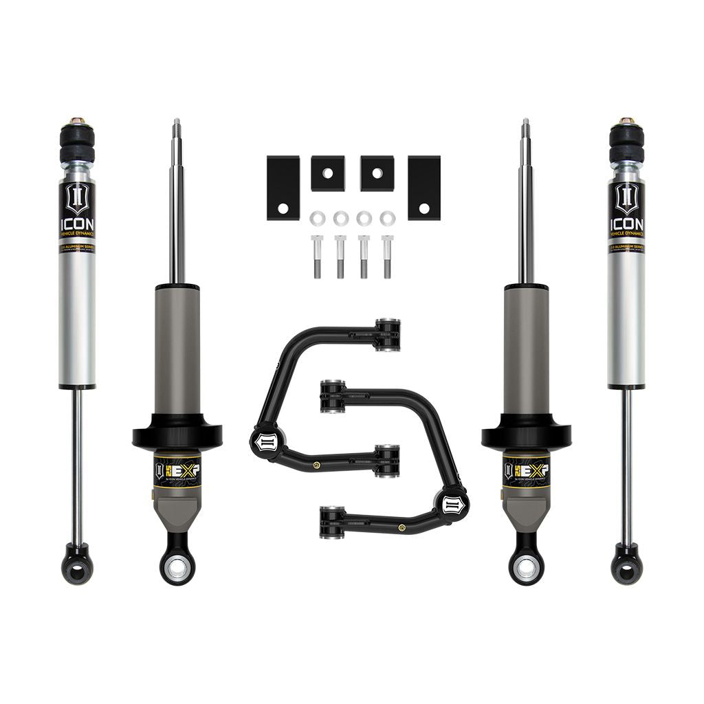 ICON 22-23 Toyota Tundra 2-3 Lift, Stage 3 2.5 EXP Suspension System, Tubular