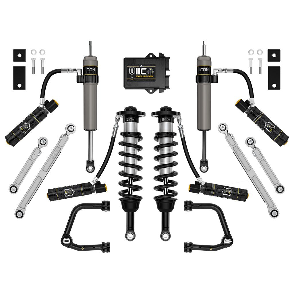 ICON 22-23 Toyota Tundra 2-3.5 Lift, Stage 13, 2.5 Suspension System, Tubular