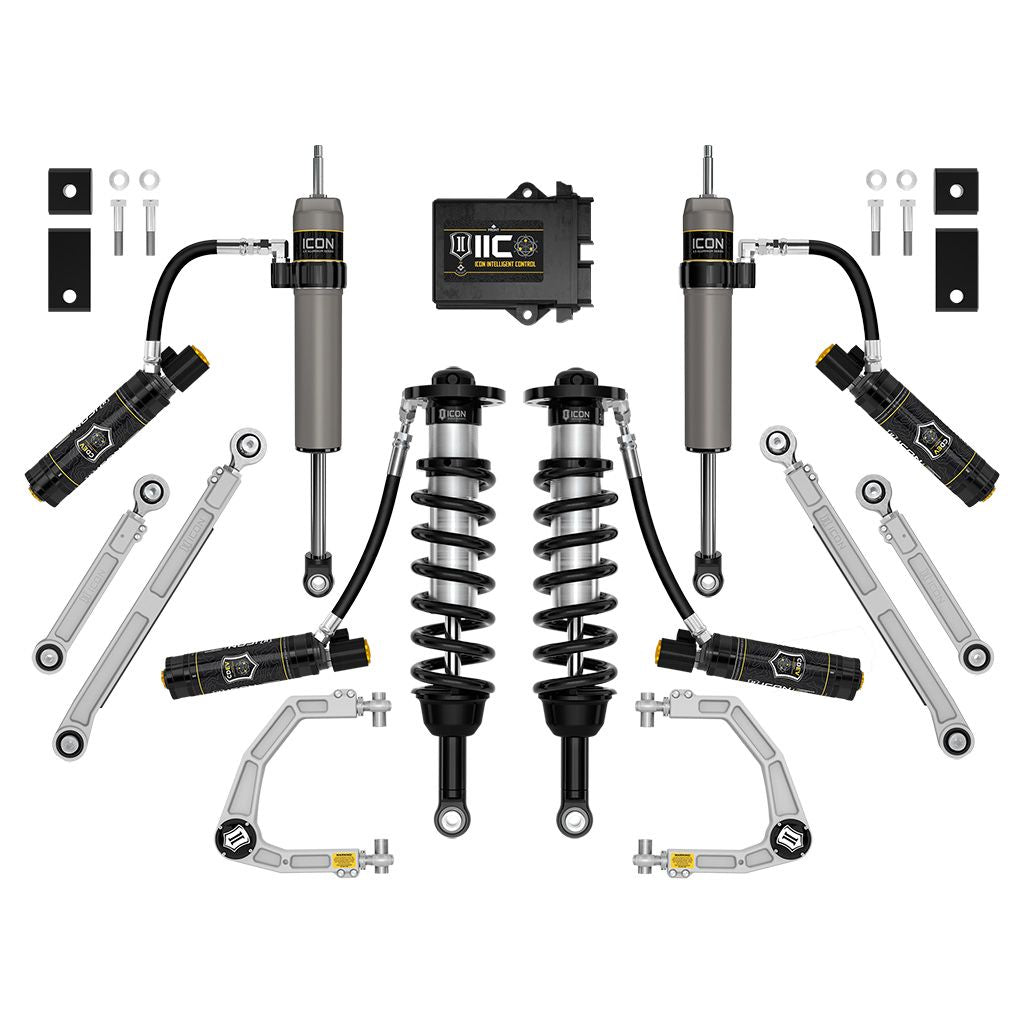 ICON 22-23 Toyota Tundra 2-3.5 Lift, Stage 13, 2.5 Suspension System, Billet