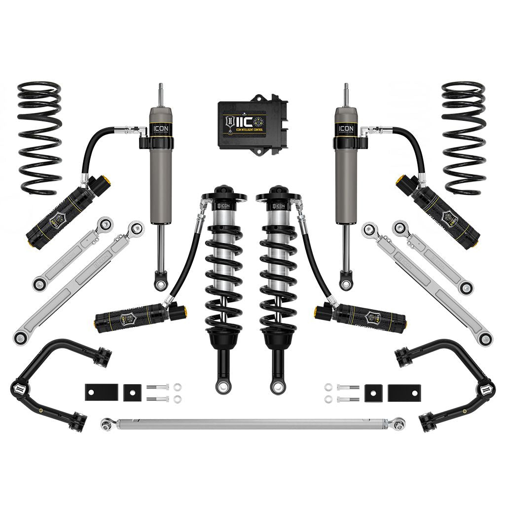 ICON 22-23 Toyota Tundra 2-3.5 Lift, Stage 14, 2.5 Suspension System, Tubular