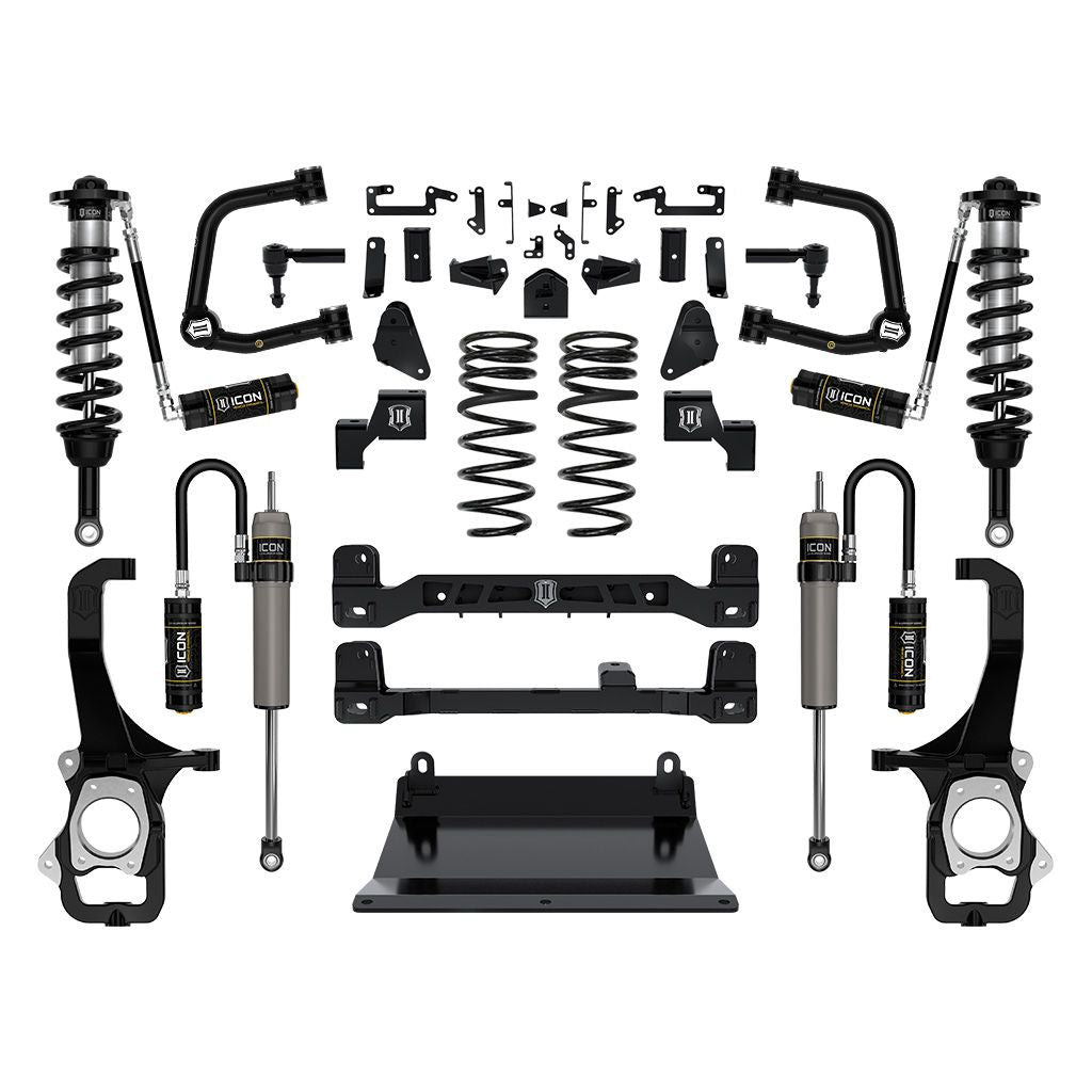 ICON 2022-2023 Toyota Tundra, 6 Lift Stage 4 Suspension System with Tubular Upper Control Arms