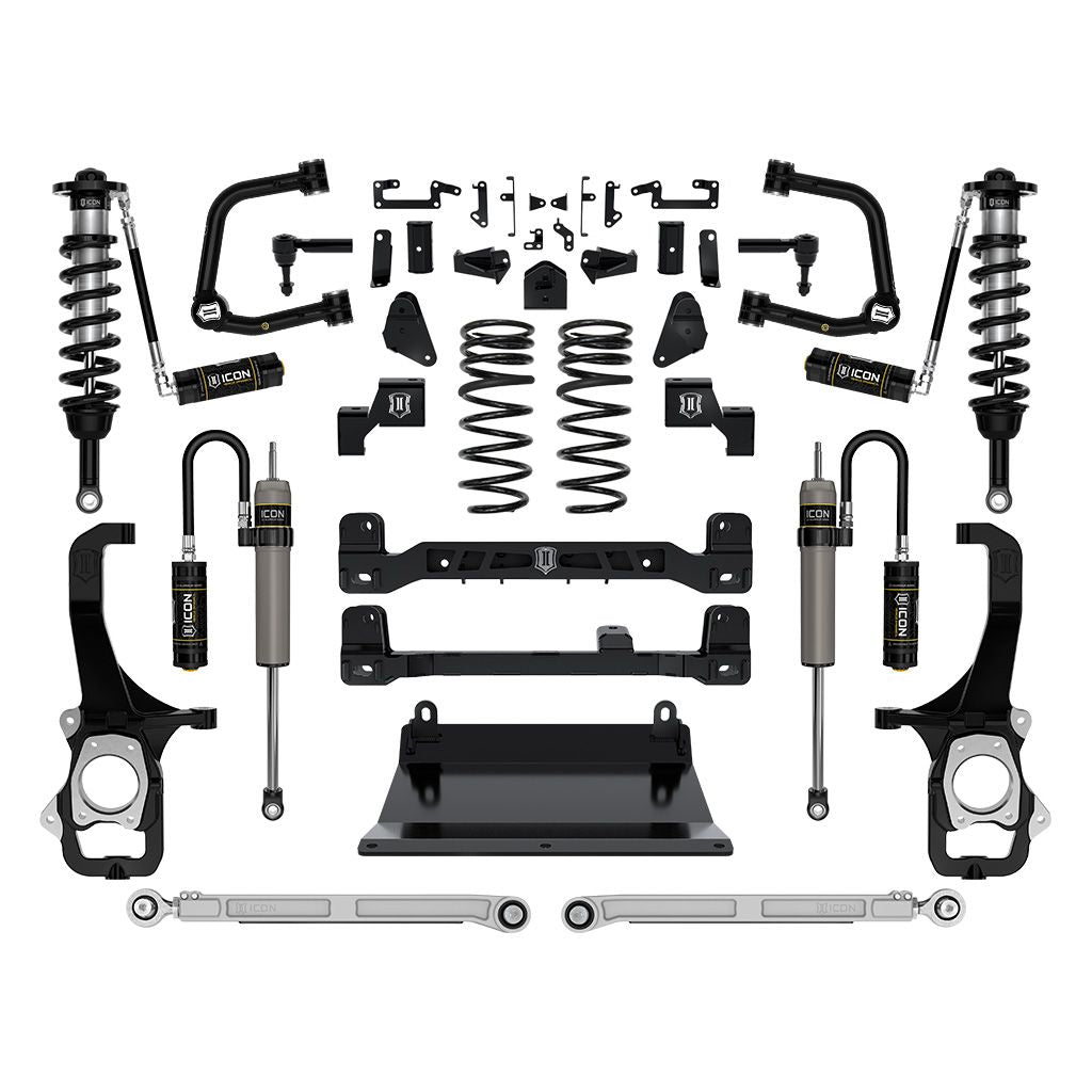 ICON 2022-2023 Toyota Tundra, 6 Lift Stage 5 Suspension System with Tubular Upper Control Arms