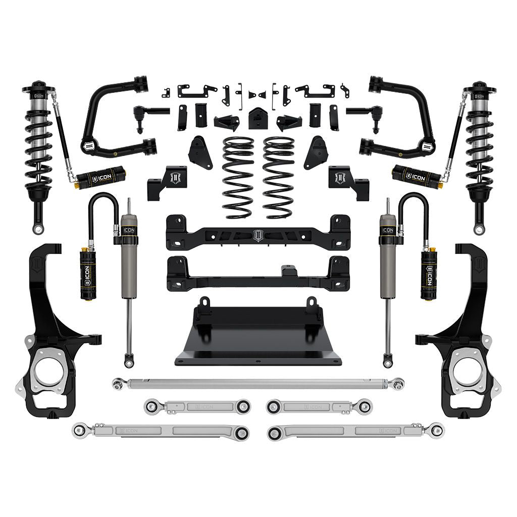 ICON 2022-2023 Toyota Tundra, 6 Lift Stage 7 Suspension System with Tubular Upper Control Arms