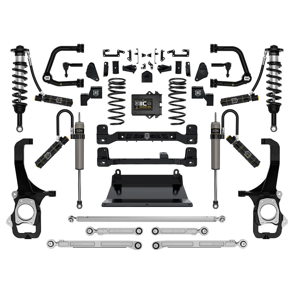 ICON 2022-2023 Toyota Tundra, 6 Lift Stage 9 Suspension System with Tubular Upper Control Arms