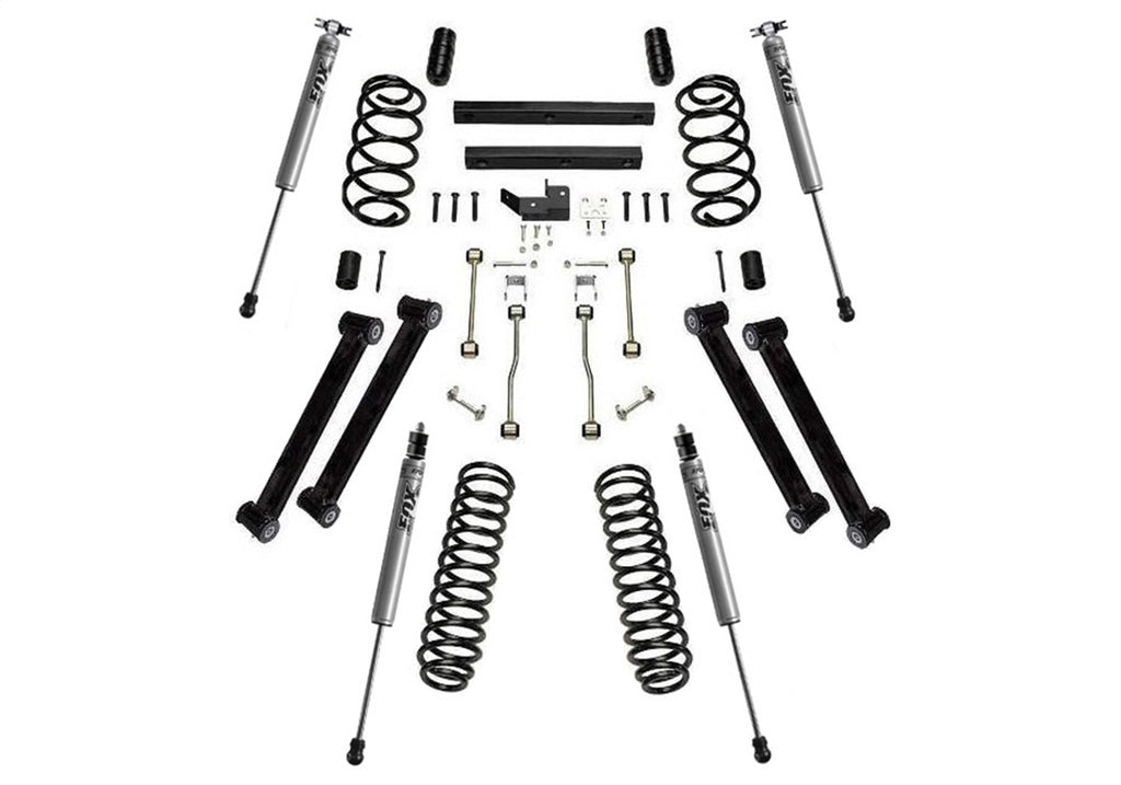 Superlift 4in. Lift Kit w/FOX 2.0 Shocks-97-02 Wrangler TJ K842F