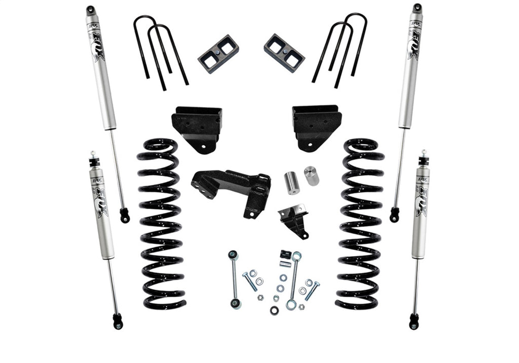 Superlift 4in. Lift Kit w/FOX Shocks-08-10 F250/350 4WD Dsl w/o 4Link Arms w/o RadiusArms K854F