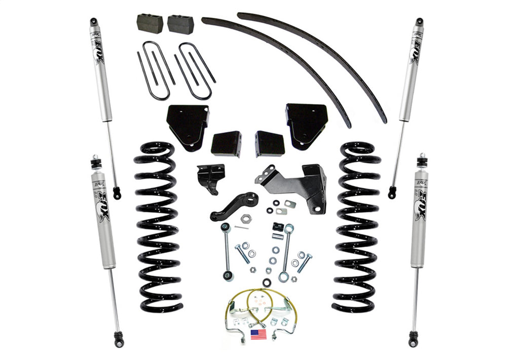 Superlift 6in. Lift Kit w/FOX Shocks-08-10 F250/350 4WD Dsl w/o 4Link Arms w/o RadiusArms K856F