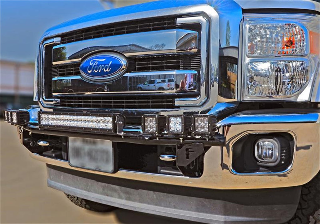 N-Fab Light Mounting-Light Bar (1-30in.) w/Multi-Mnt-99-07 F250/350-TX Blk F9930LD-TX
