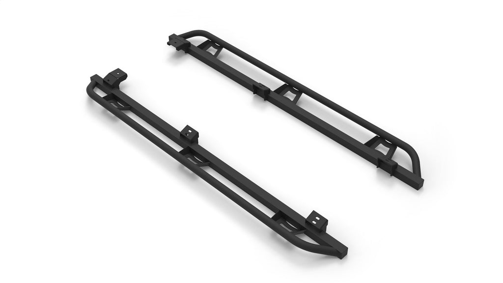 N-Fab TrailSlider-Cab Len (2 Steps)-05-15 Tacoma Double-TX Blk TST05CC-TX