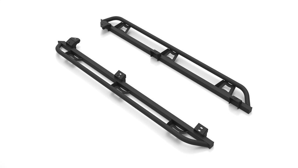 N-Fab TrailSlider-Cab Len (2 Steps)-16-22 Tacoma Double-TX Blk TST16CC-TX